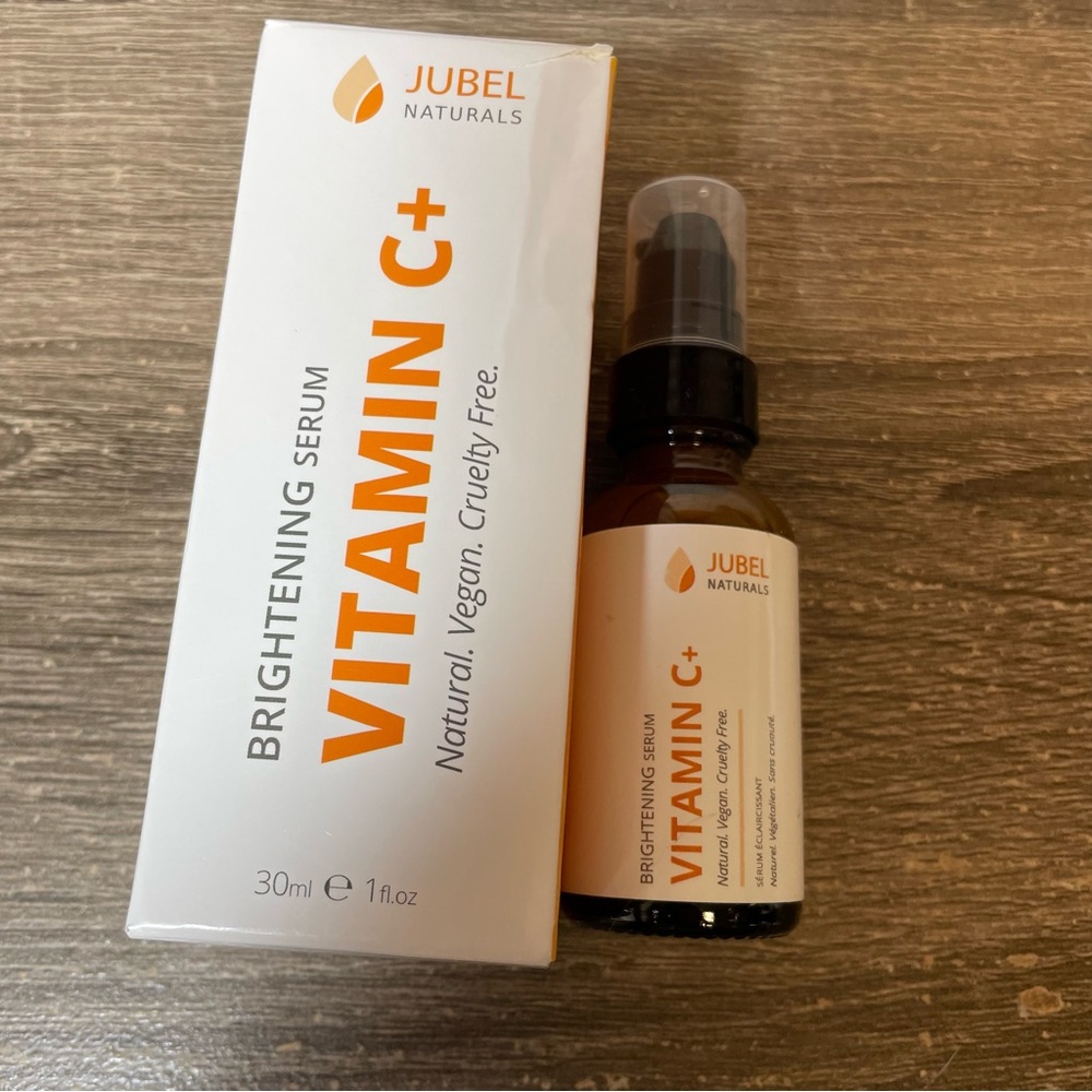 Jubel Naturals Brightening Serum Vitamin C 30 ml natural vegan cruelty free new
